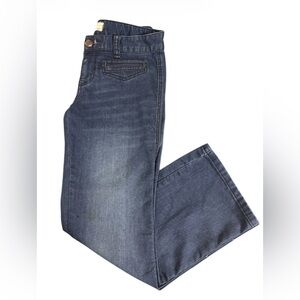 Free People Low Rise Capri Jeans Sz 25